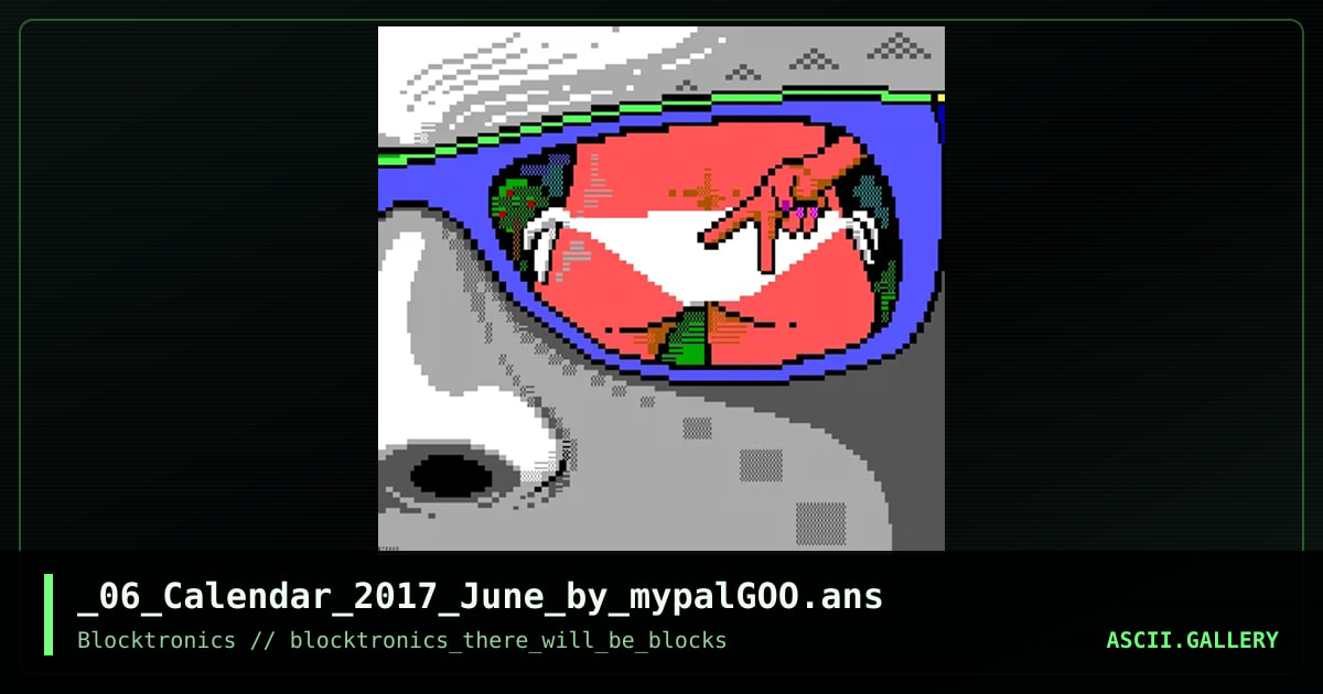 _06_Calendar_2017_June_by_mypalGOO.ans, by mypalgoo, 2017