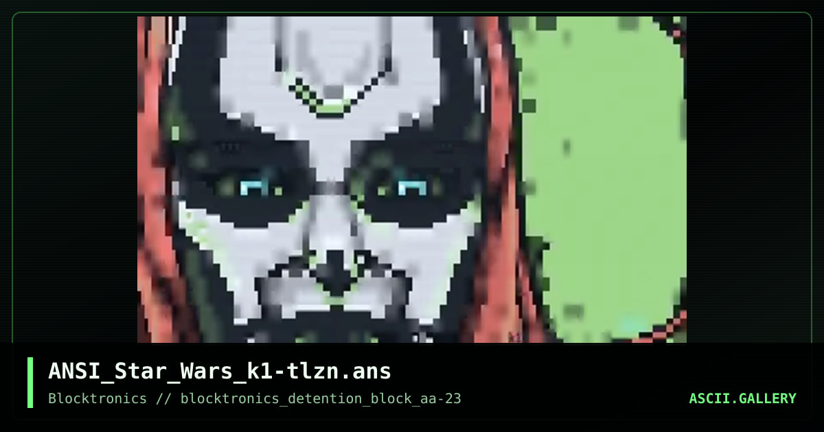 ANSI_Star_Wars_k1-tlzn.ans, by knocturnal, 2017