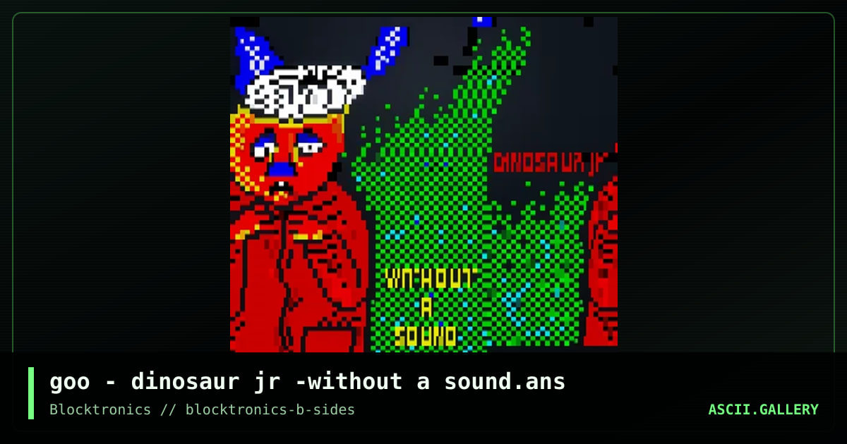 whithout a sound, by goo, mypalgoo, 2017