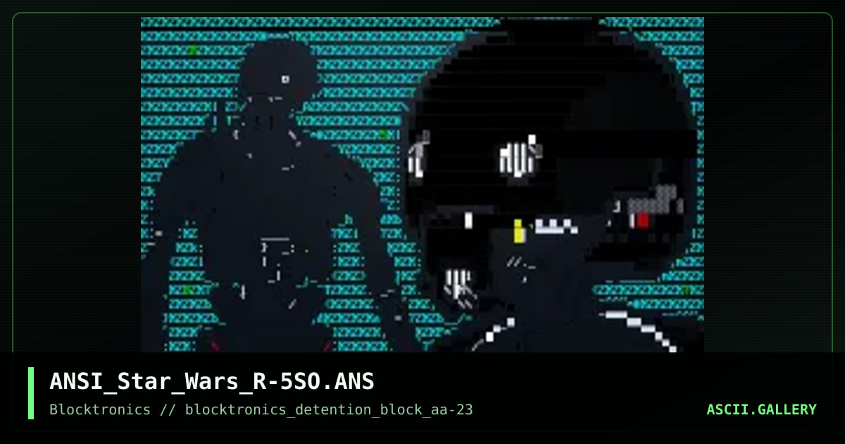 R-5SO, by resetsurvivor, 2017