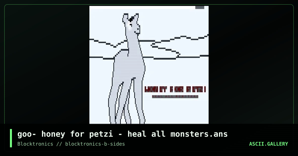 heal all monsters, by goo, mypalgoo, 2017