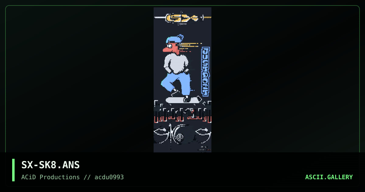 SX-SK8.ANS, by sushi x, 1993