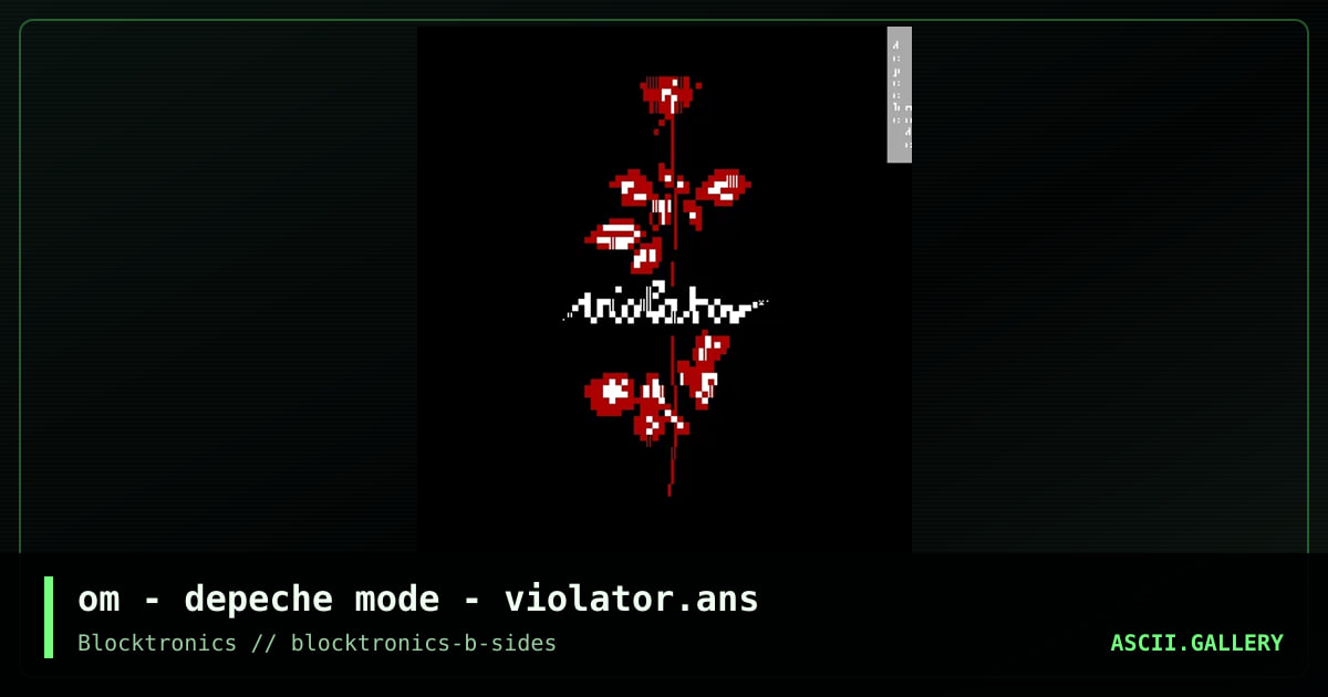 Violator, by otium, 2017