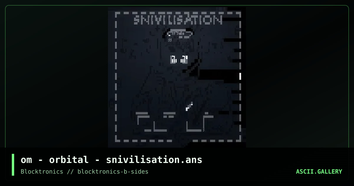 Snivilisation, by otium, 2017