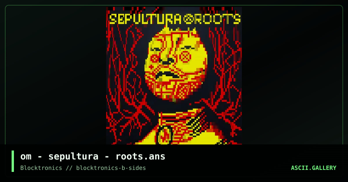 Roots, by otium, 2017