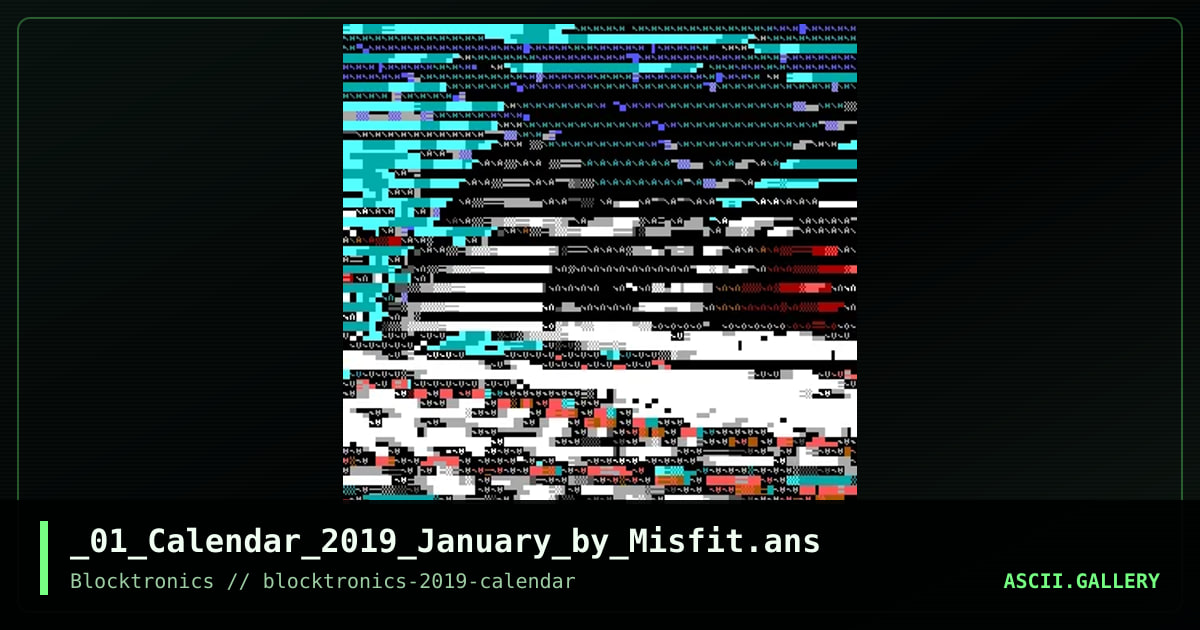 January, by misfit, 2018