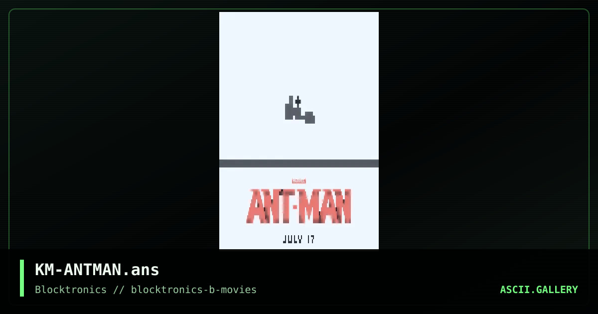 Ant-Man, by kirkman, 2018