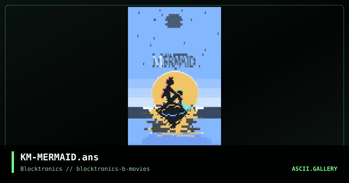 The Little Mermaid, by kirkman, 2018