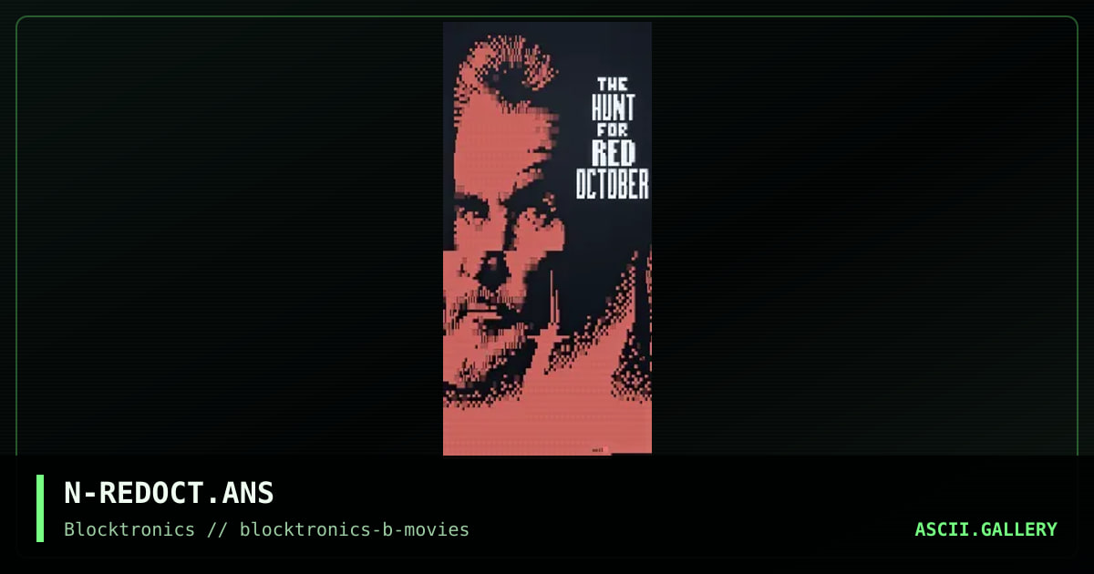 the hunt for red october, by nail, 2018