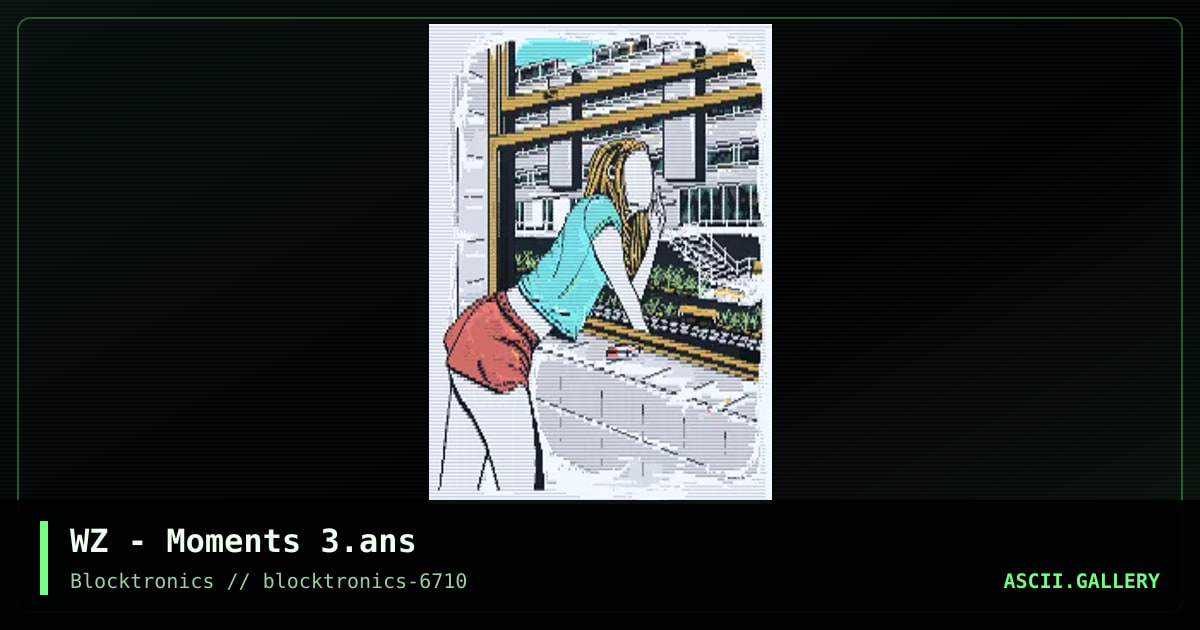 What is important; moments 3, by whazzit, 2018