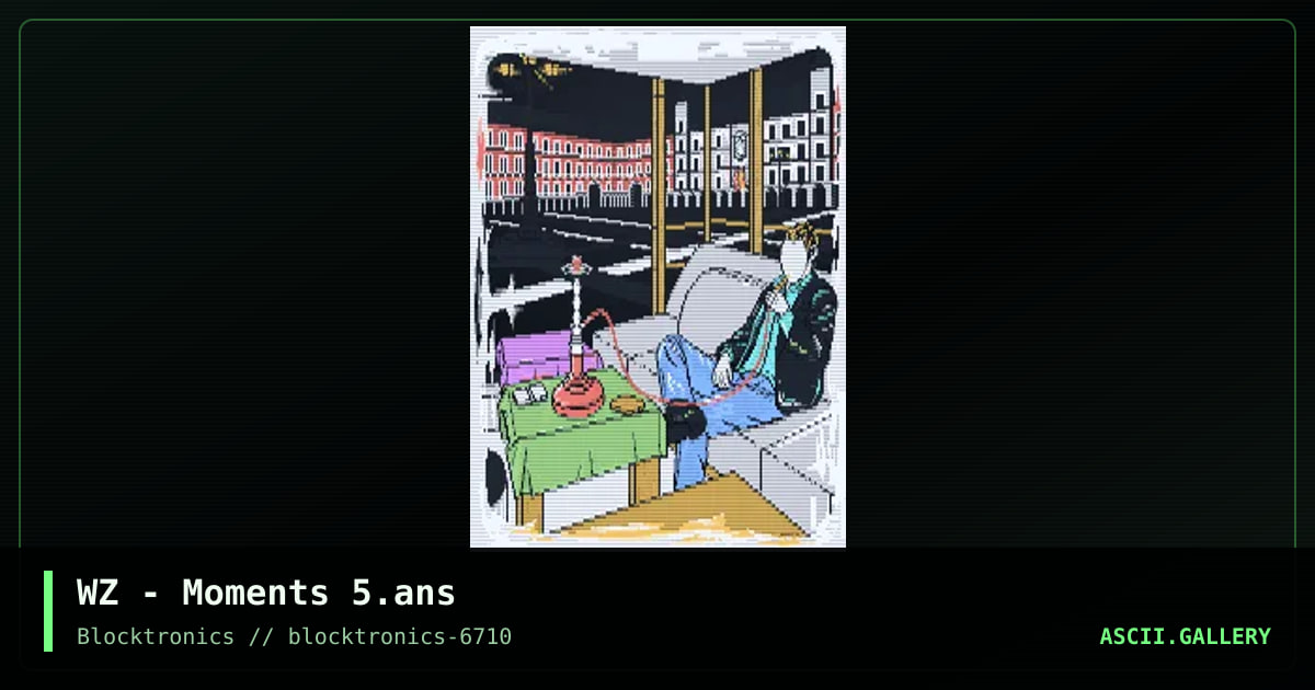 What is important: moments 5, by whazzit, 2018