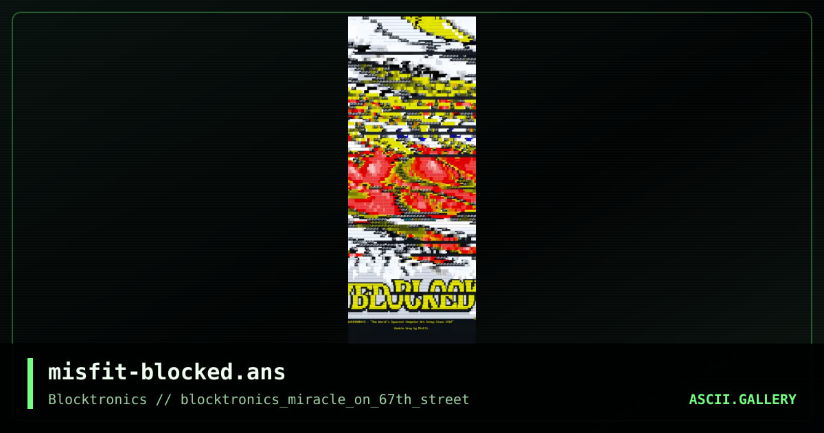 Cracked, by misfit, 2018