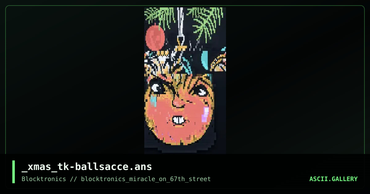 Xmas ballsacce, by the knight, 2018
