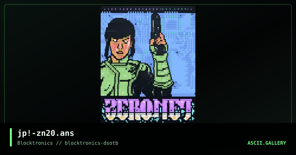 zer0net big 20!, by jack phlash, 2019