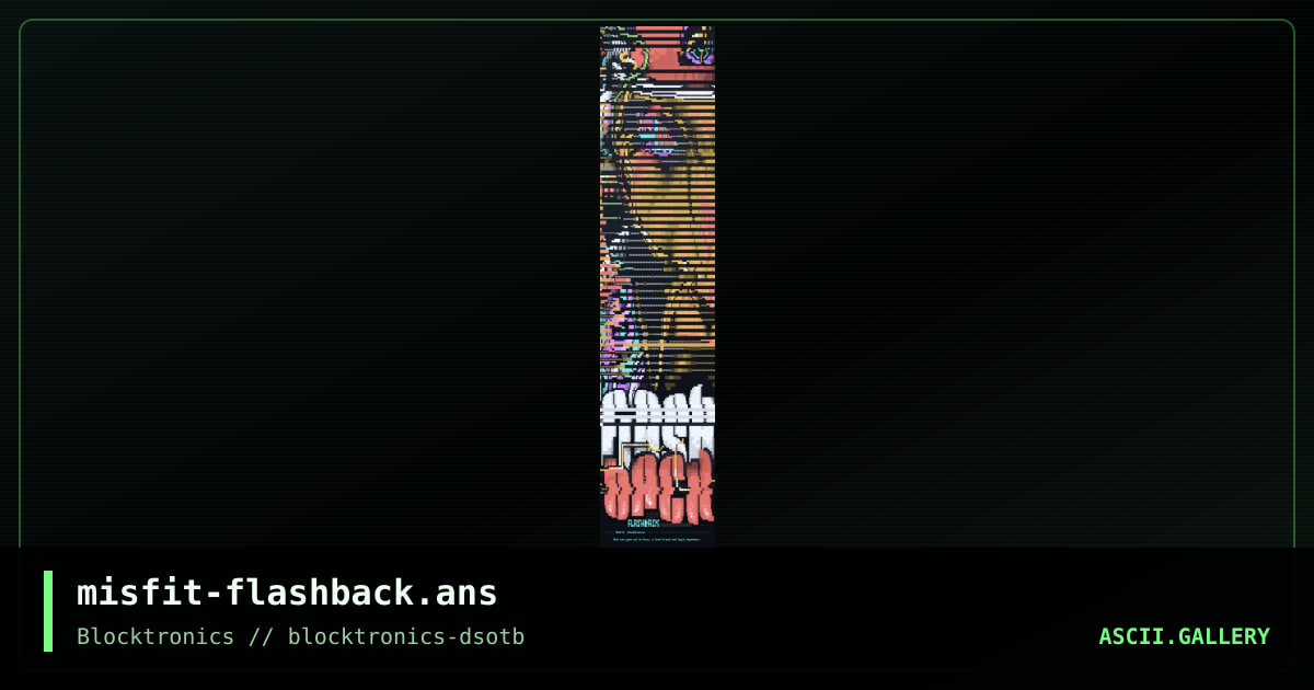 Flashback 2019, by misfit, 2019