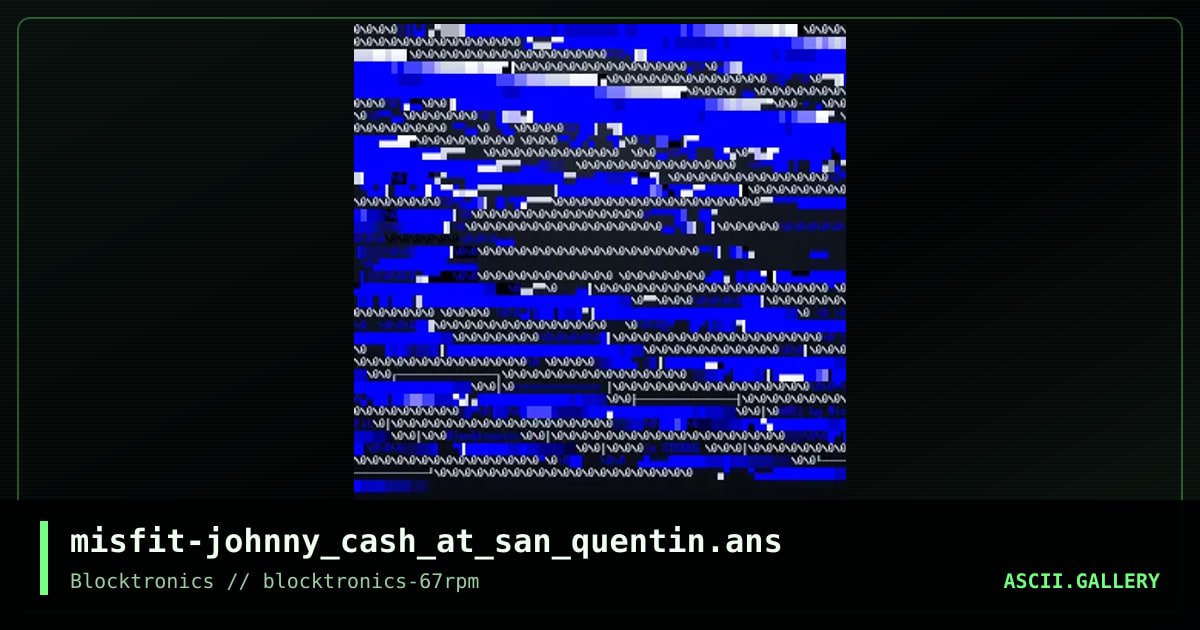 Johnny Cash at San Quentin, by misfit, 2019