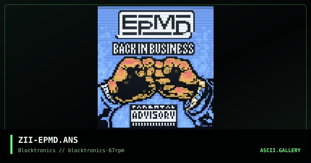 EPMD, by zeus ii, 2019