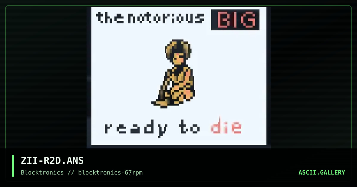 Ready To Die, by zeus ii, 2019