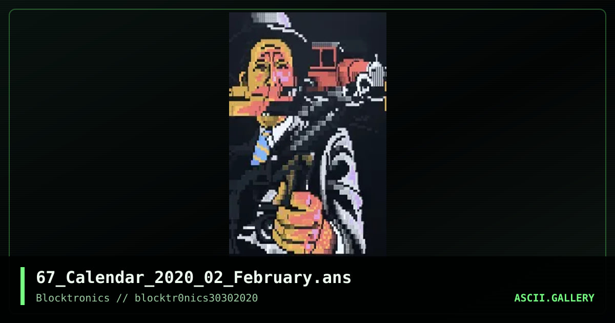 February, by whazzit, 2020