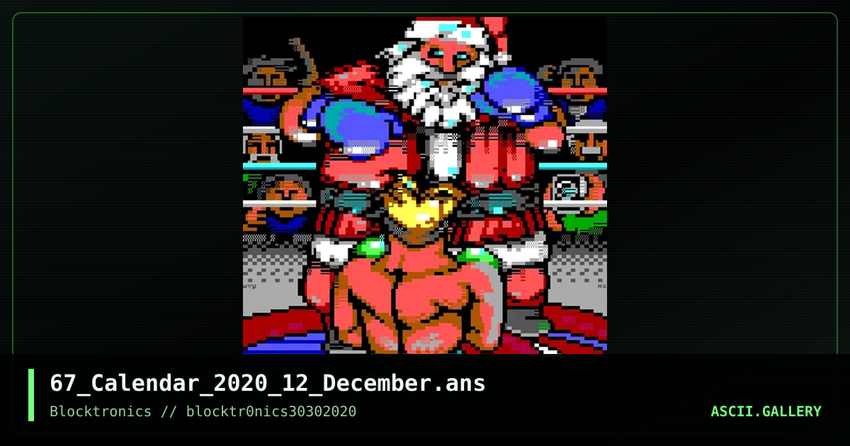 December, by avg, whazzit, 2020