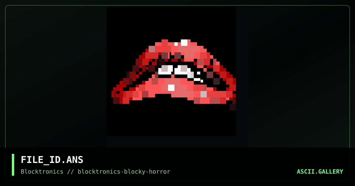 BLOCKY HORROR diz, by alpha king, 2019