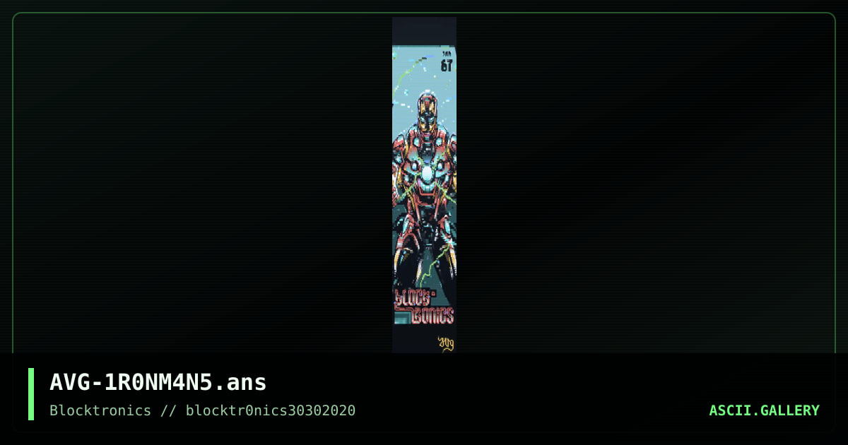 IRONMEANSBUSINESS, by avenging angel, 2020
