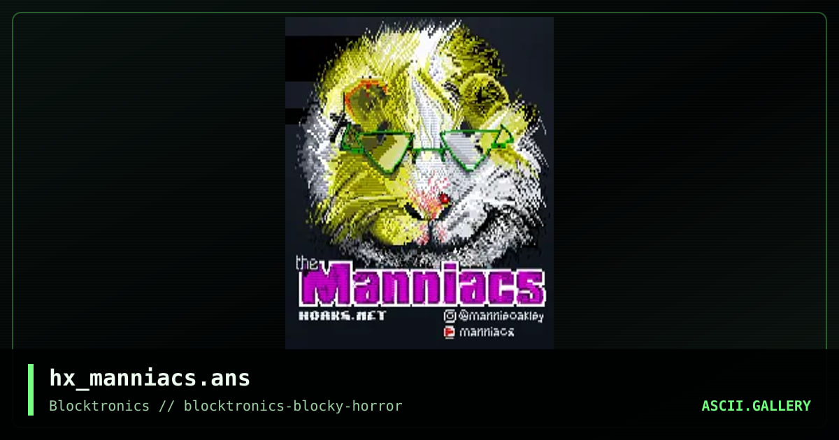 hx_manniacs.ans, by hoaks, 2019