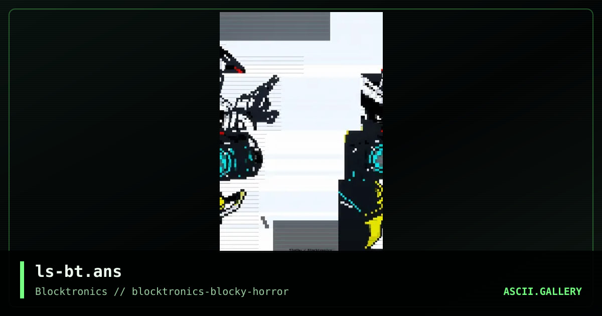 ls-bt.ans, by slothy, 2019