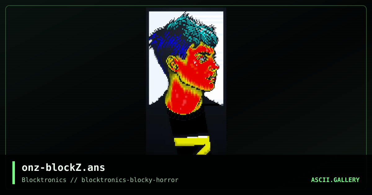 BlockZ, by onz, 2019