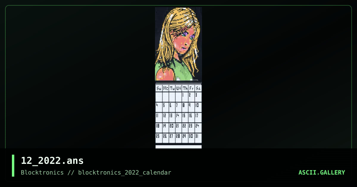 December, by whazzit, avg, 2022