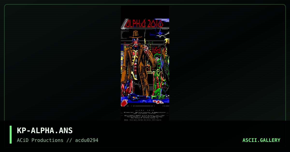 Alpha 2010, by kingpin, 1994
