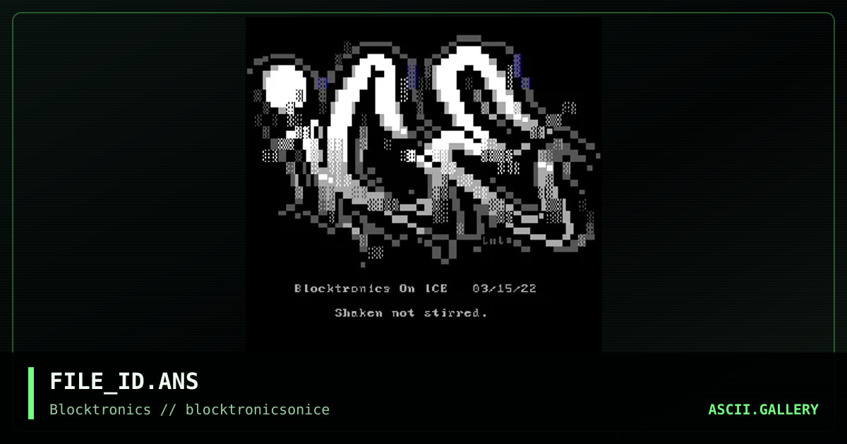FILE_ID.ANS, by tainted, 2022