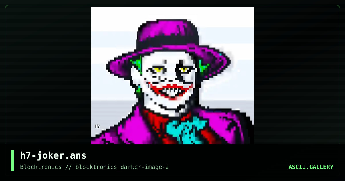 h7-joker.ans, by h7, 2017