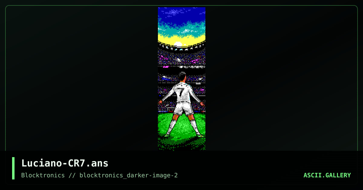 Luciano-CR7.ans, by luciano, 2017