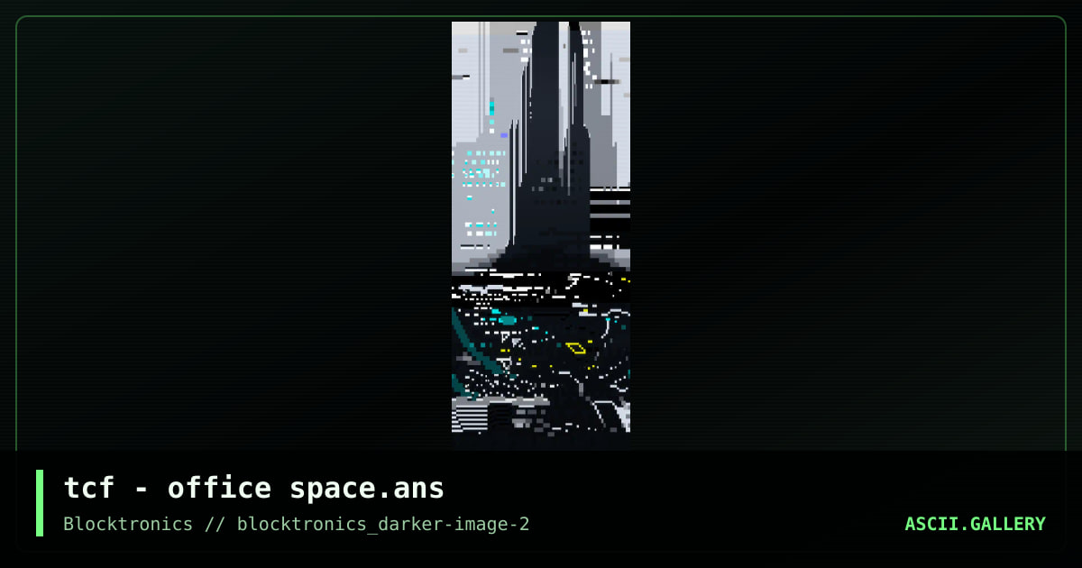 tcf - office space.ans, by tcf, 2017