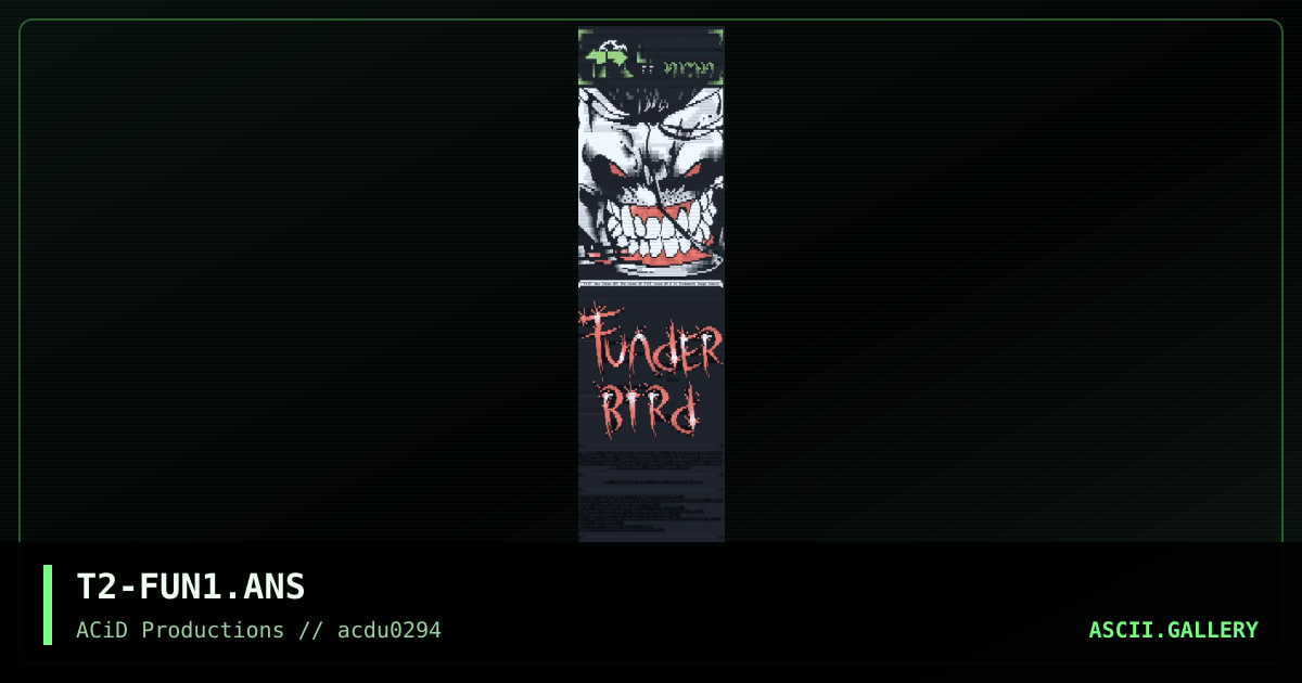 Funderbird, by terminator2, crewl blade, 1994