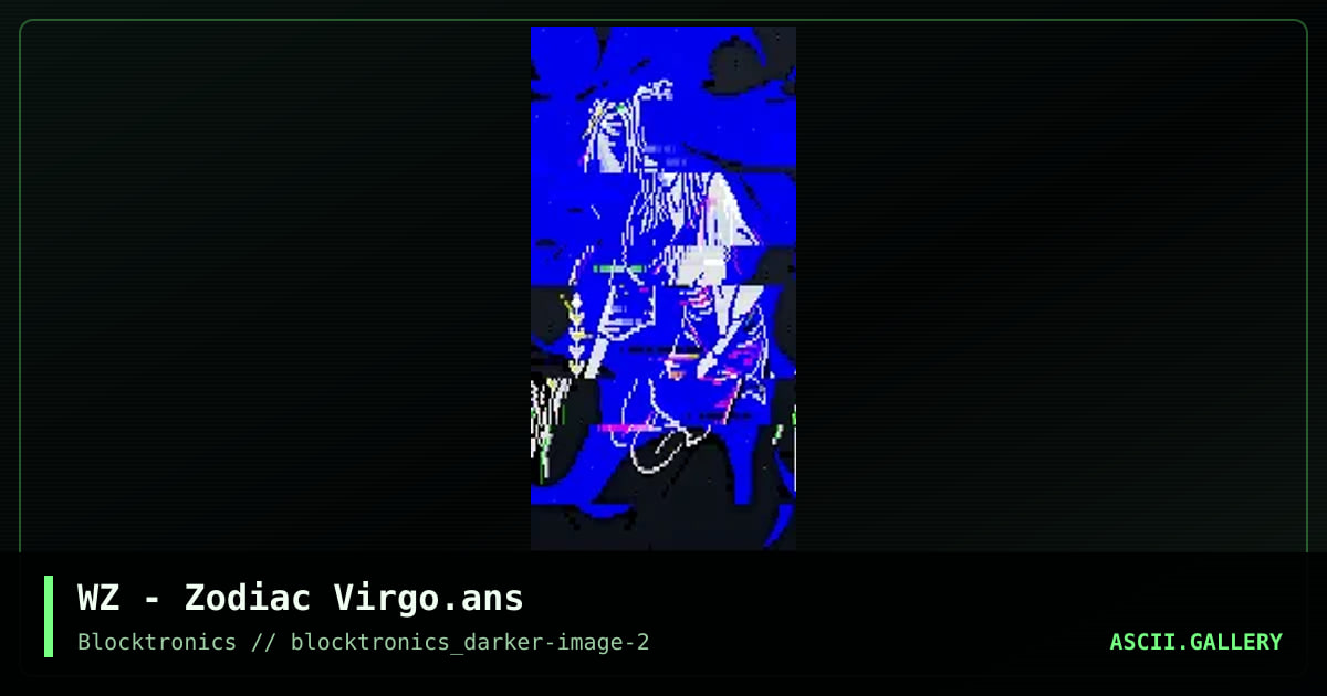 Virgo, by whazzit, 2017