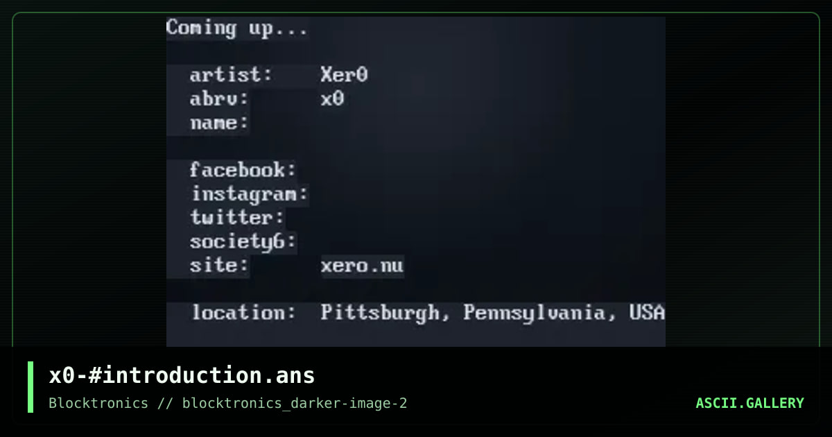 x0-#introduction.ans, by untagged, 2017