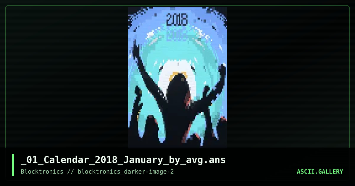 _01_Calendar_2018_January_by_avg.ans, by avg, 2017