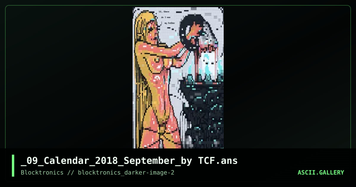 _09_Calendar_2018_September_by TCF.ans, by tcf, 2017