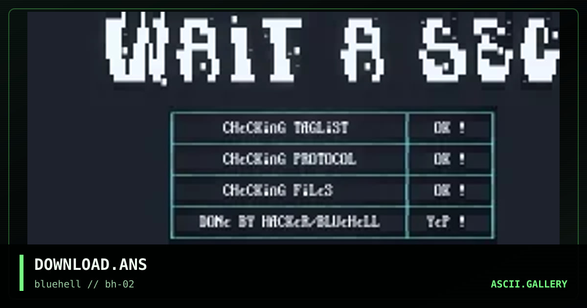 DOWNLOAD.ANS, by untagged, 1996
