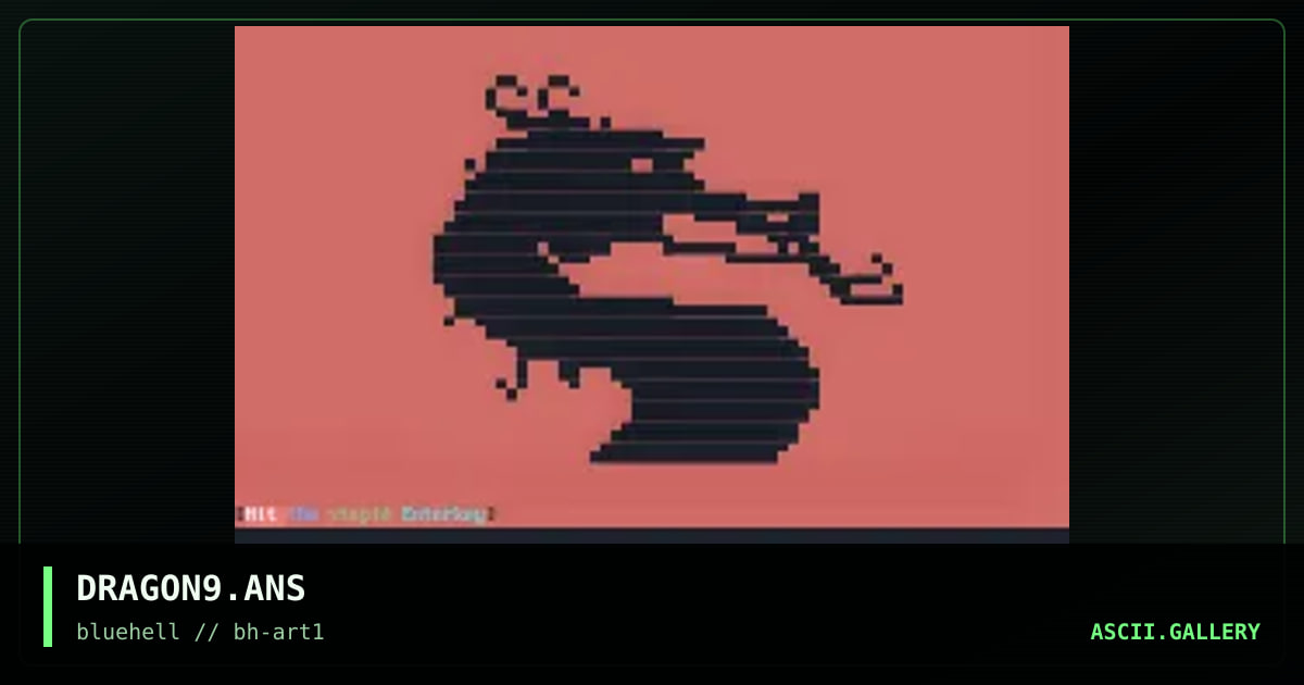 DRAGON9.ANS, by untagged, 1996