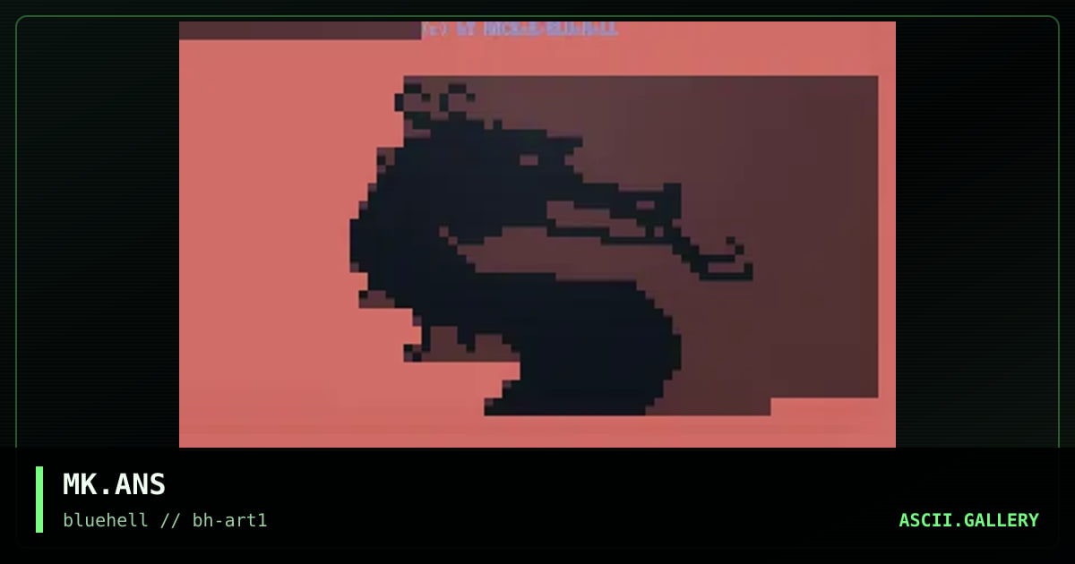 MK.ANS, by hacker-bh, 1996