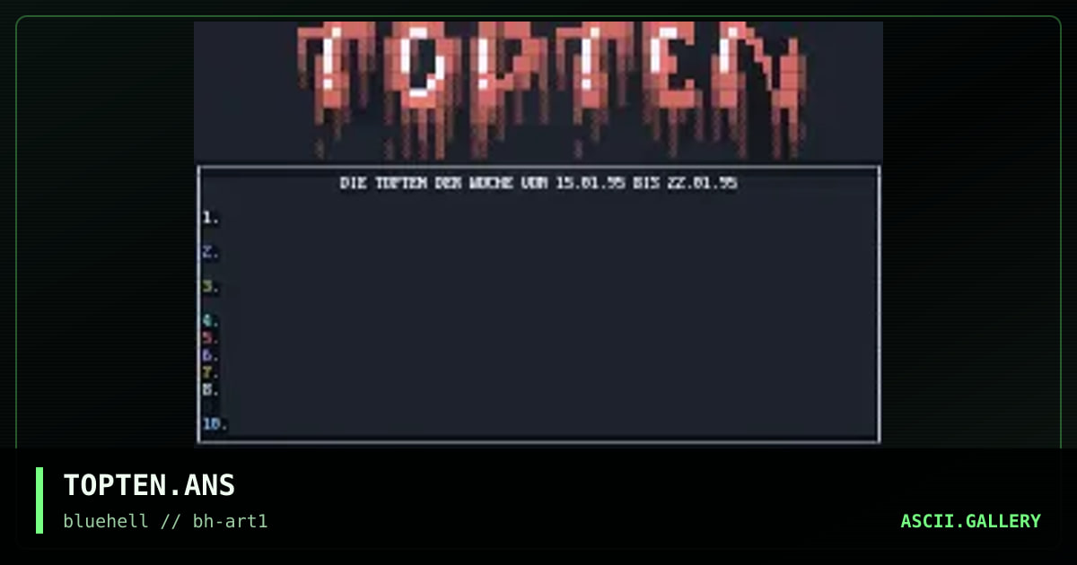 TOPTEN.ANS, by untagged, 1996