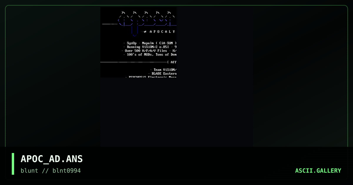 APOC_AD.ANS, by untagged, 1994