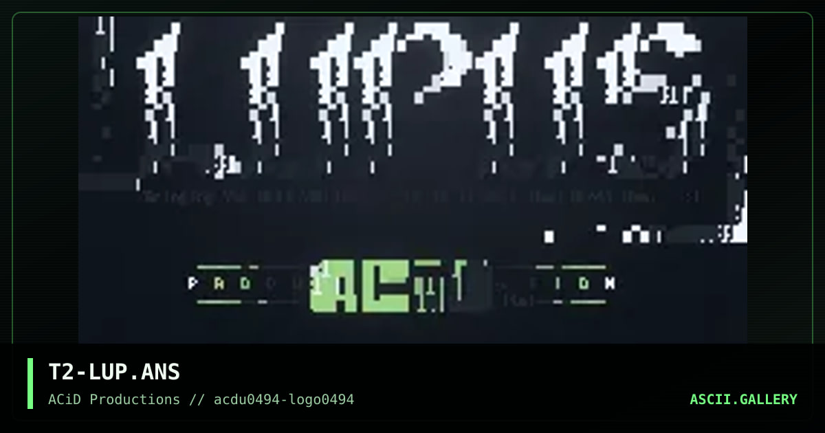 T2-LUP.ANS, by terminator2, 1994