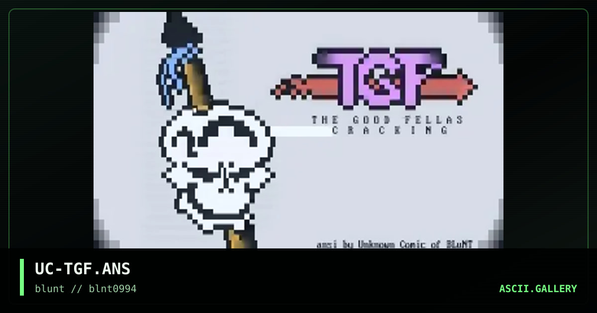 UC-TGF.ANS, by unknown comic, 1994