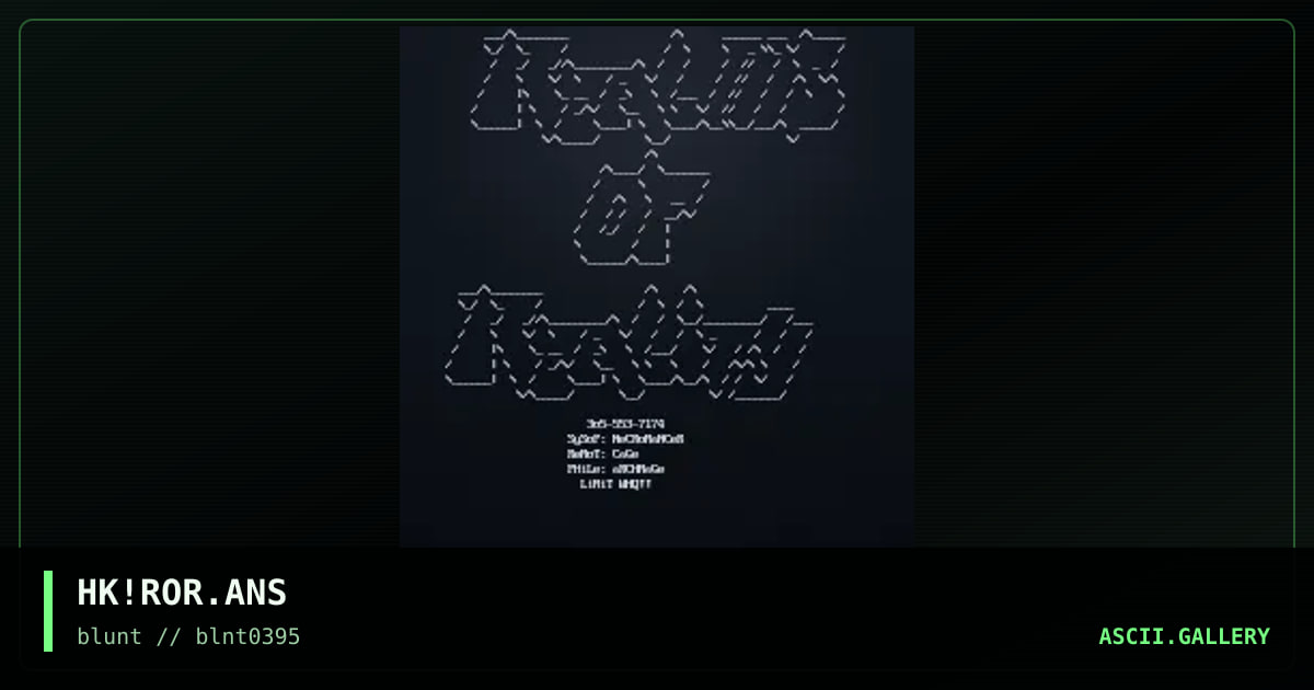 Realms of Reality, by hawk, 1995