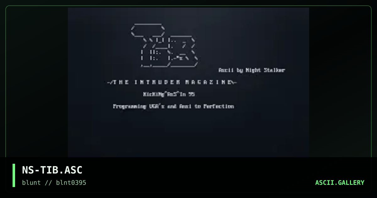 TiB, by nightstalker, 1995