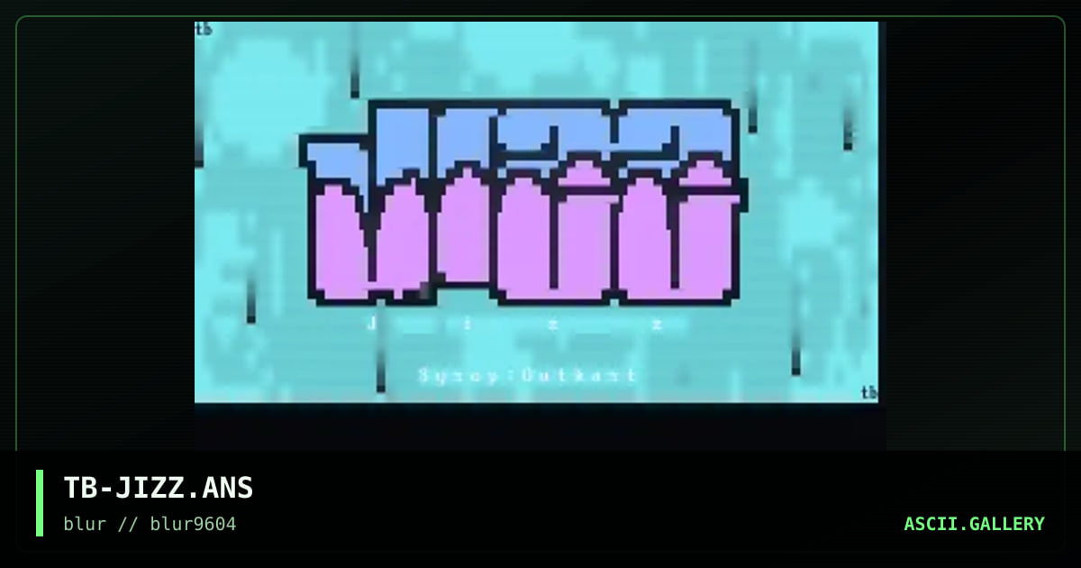 -Jizz-, by traceback, 1996